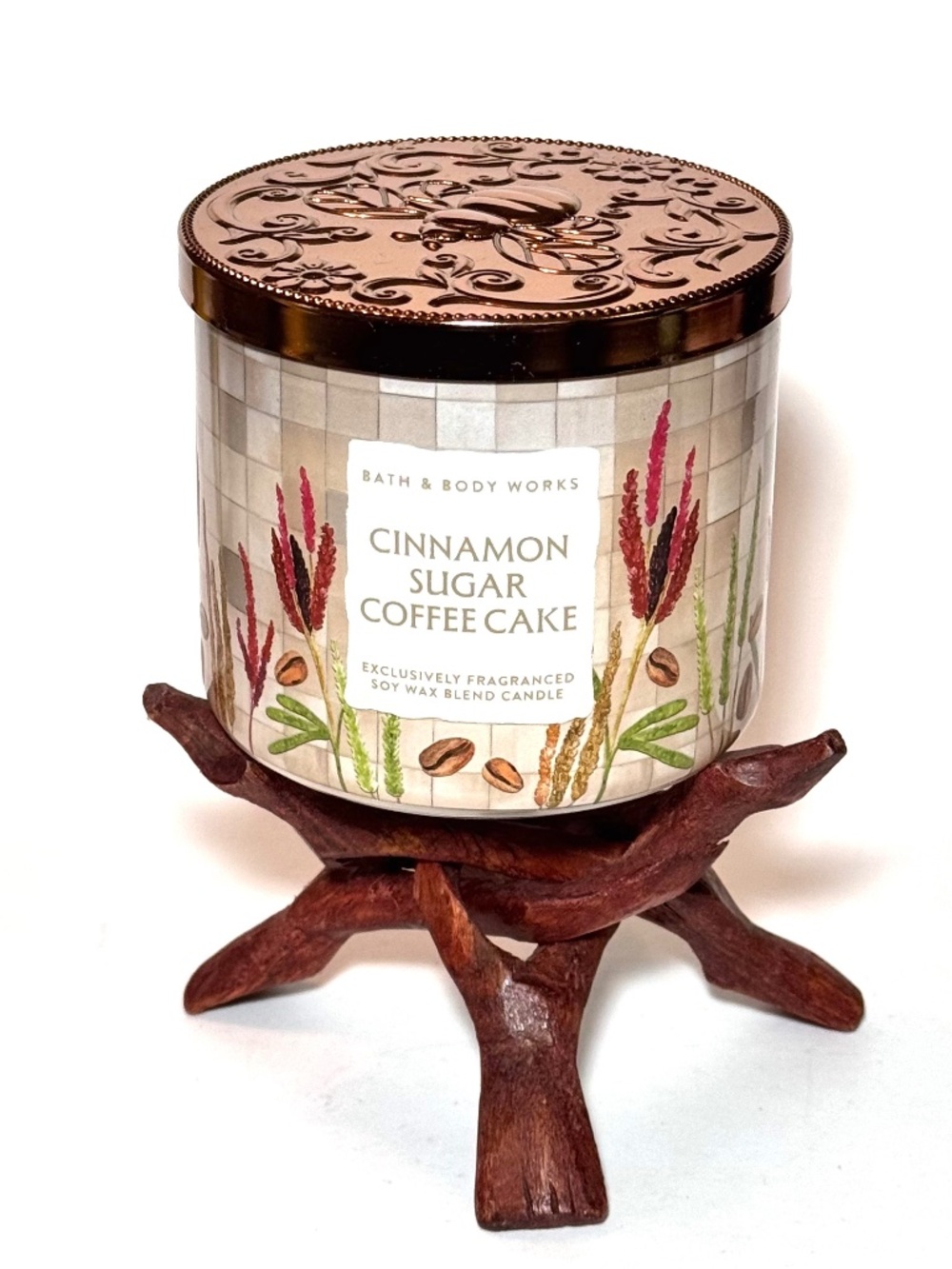 CINNAMON SUGAR COFFEE CAKE 3-Wick Candle